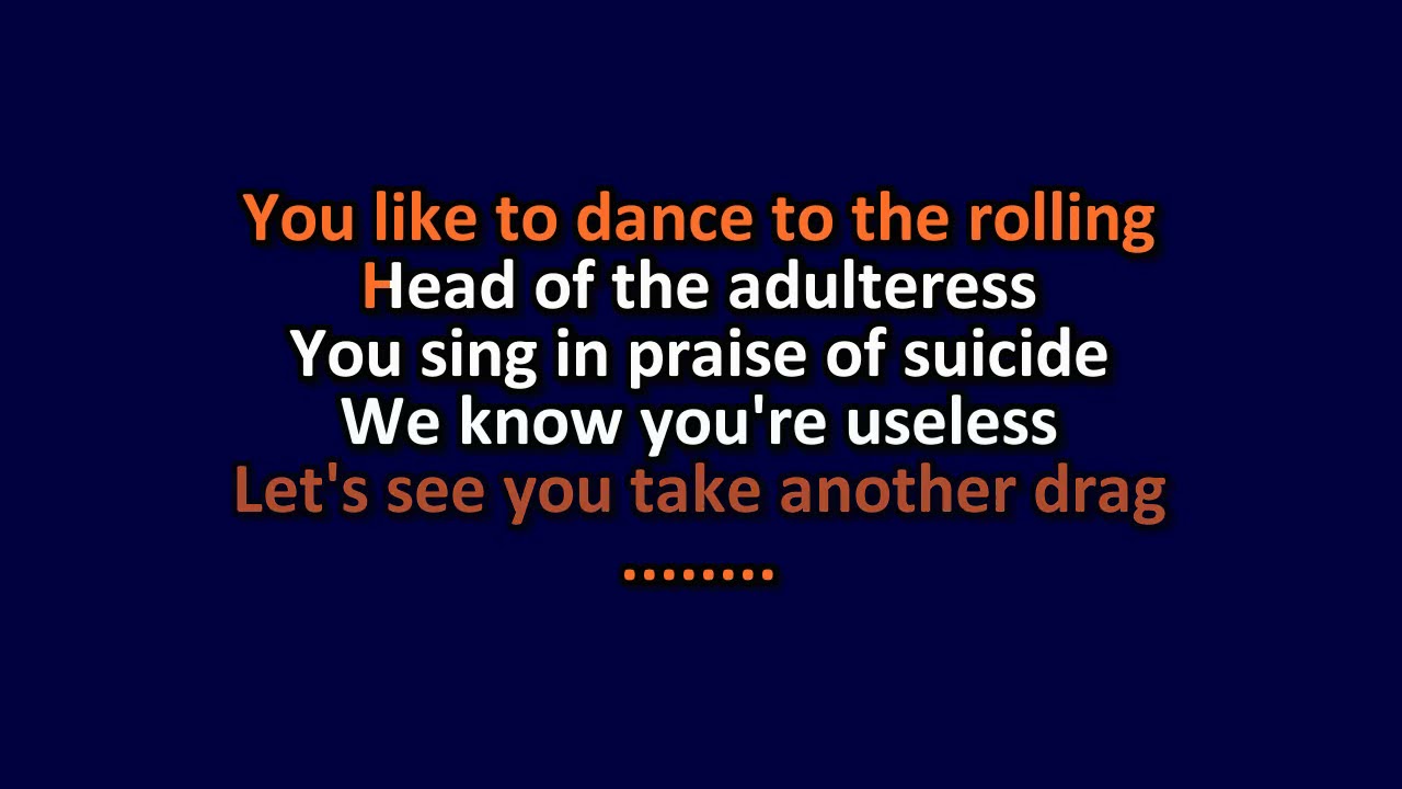 Jeff Buckley - The Sky Is A Landfill- Karaoke Instrumental Lyrics - ObsKure