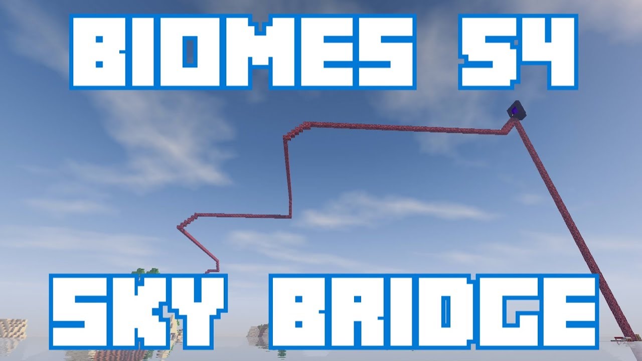 400+ Minecraft Biomes 54: Sky Bridge!