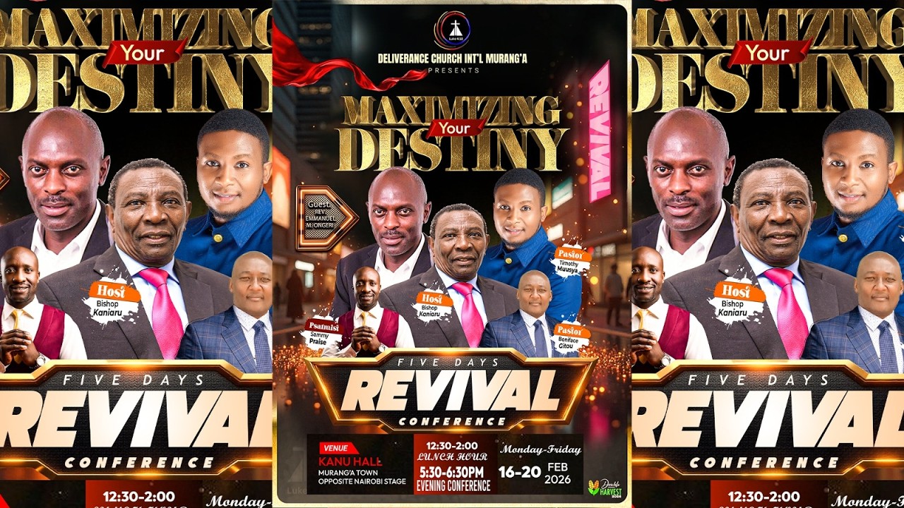 Maximizing Your Destiny || Evening Conference || 18th February 2026