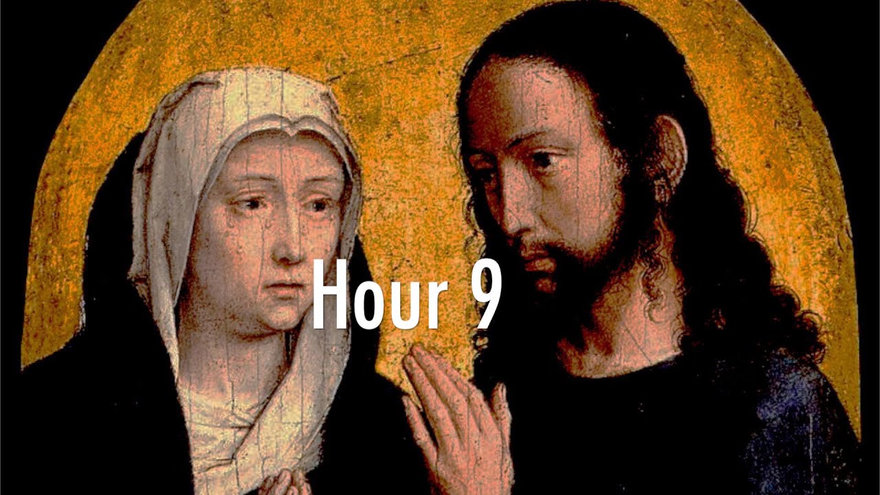 24 Hours of the Passion 9th Hour (1am - 2am) Jesus falls into stream Luisa Piccarreta St Hannibal