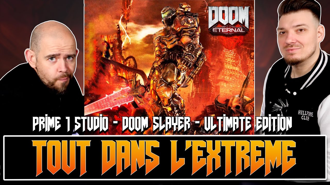 TOUT DANS L'EXTREME !!!!  Prime 1 Studio - Doom Slayer - Ultimate Edition