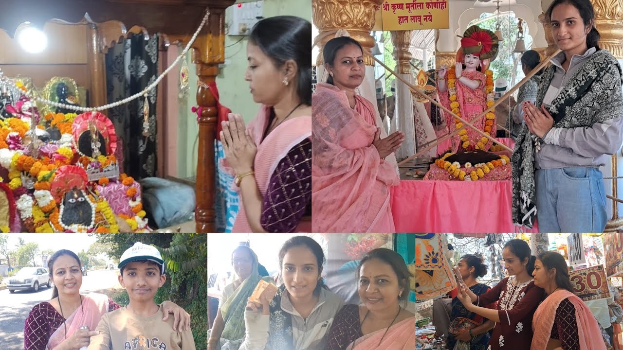 ''सुक्यांची यात्रा, कडक उन्हातही  देवदर्शनाचा आनंद. ''🙏☀️