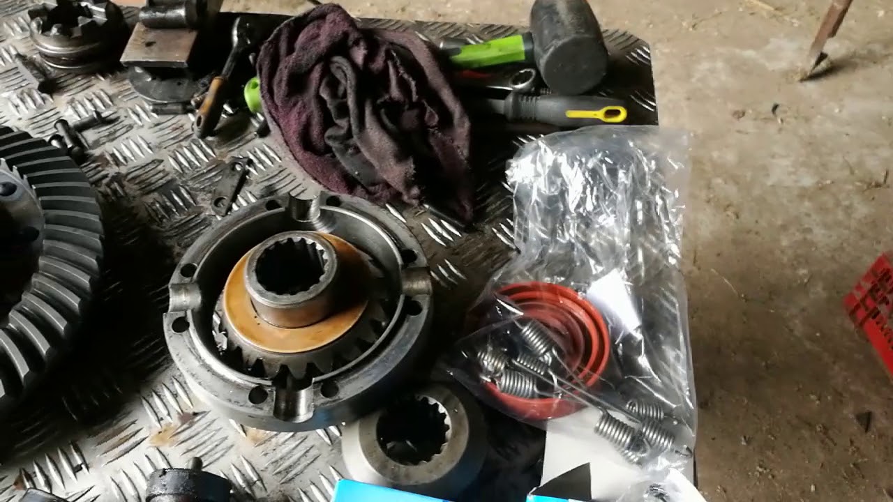 Robię jak potrafię. Remont skrzyni biegów c360 3p Mechanizm roznicowy składanie itd