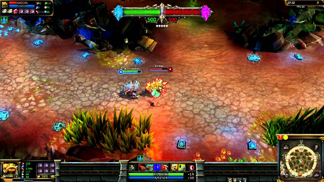 Full Metal Rammus Skin Spotlight - League Of Legends
