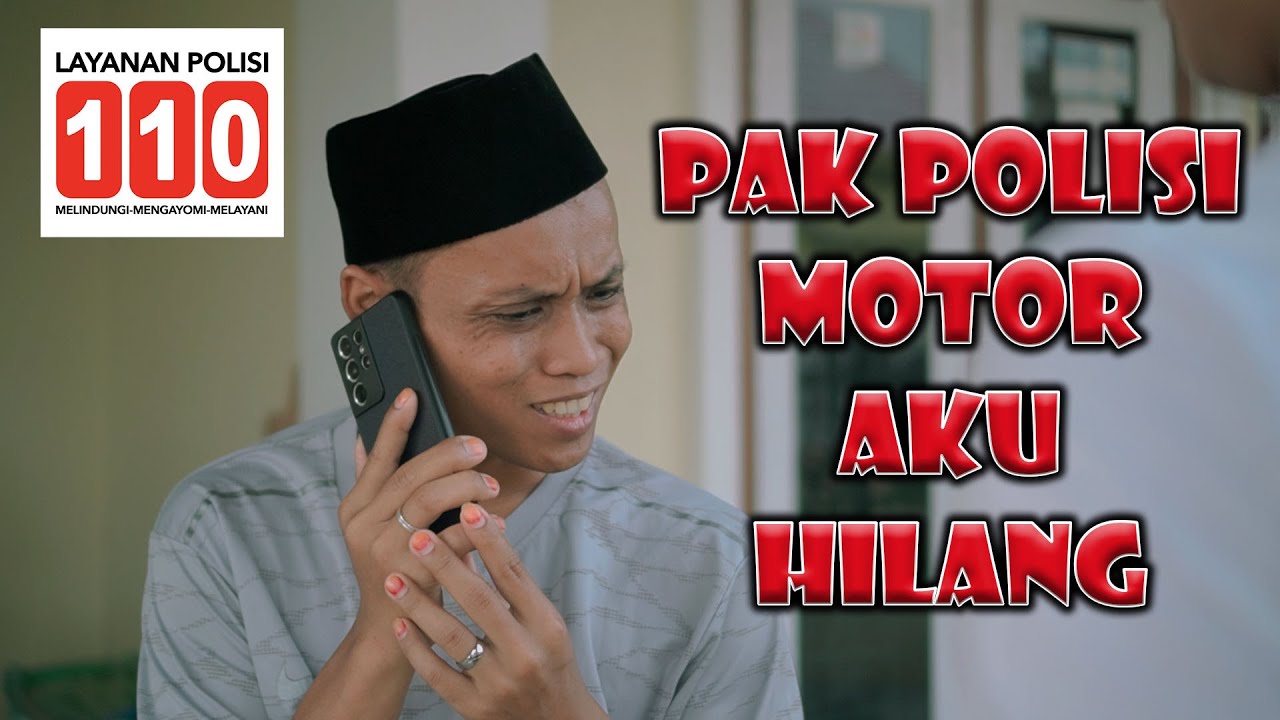 Cukup Telfon 110, Polisi Langsung Datang !!!
