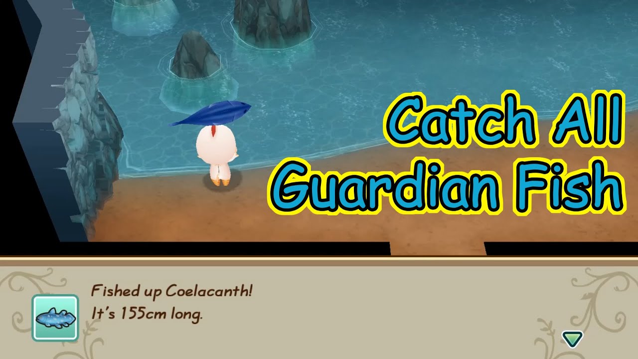 Guardian Fish Gotta Catch 'Em All | Story of Seasons Friends of Mineral Town