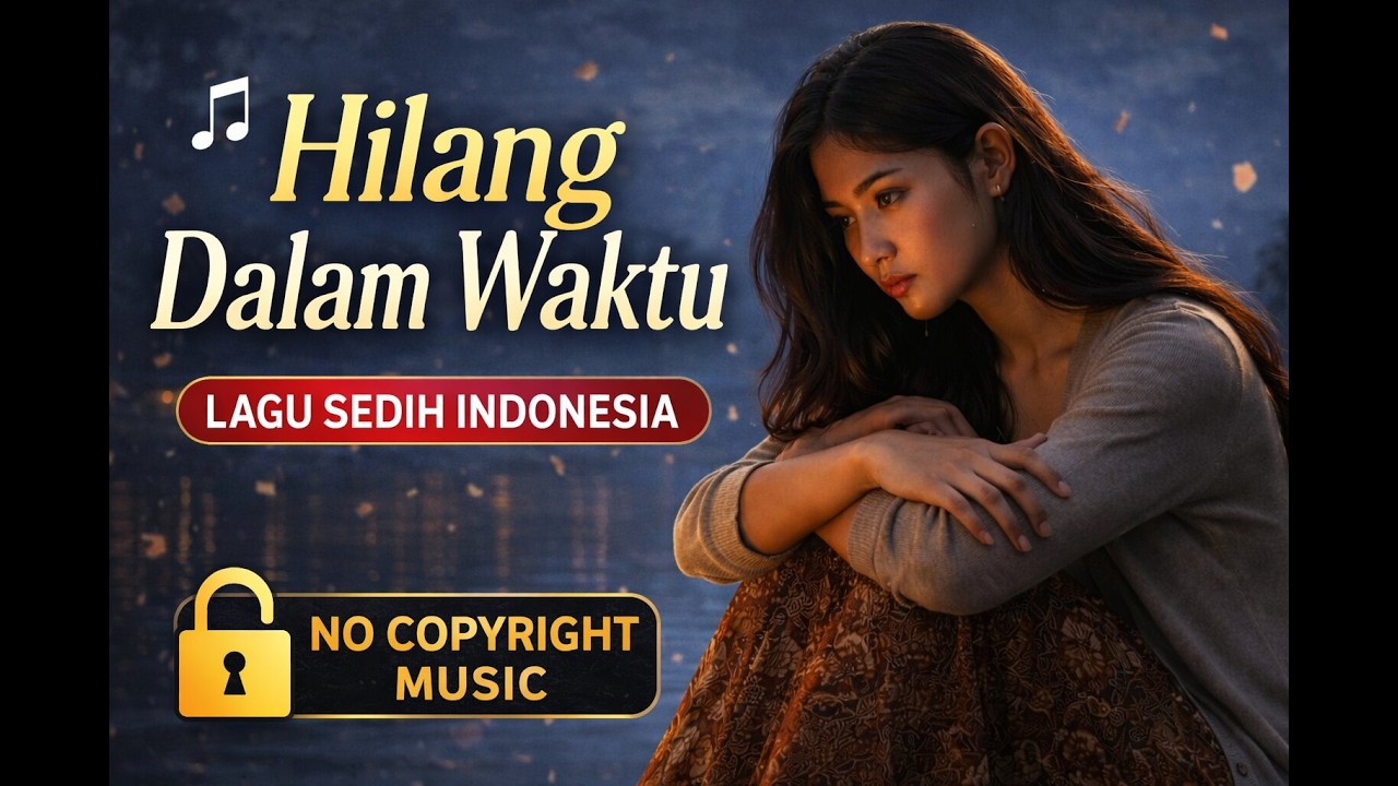 🎵 Hilang Dalam Waktu – Lagu Sedih Indonesia Tentang Rindu & Kehilangan | No Copyright Music