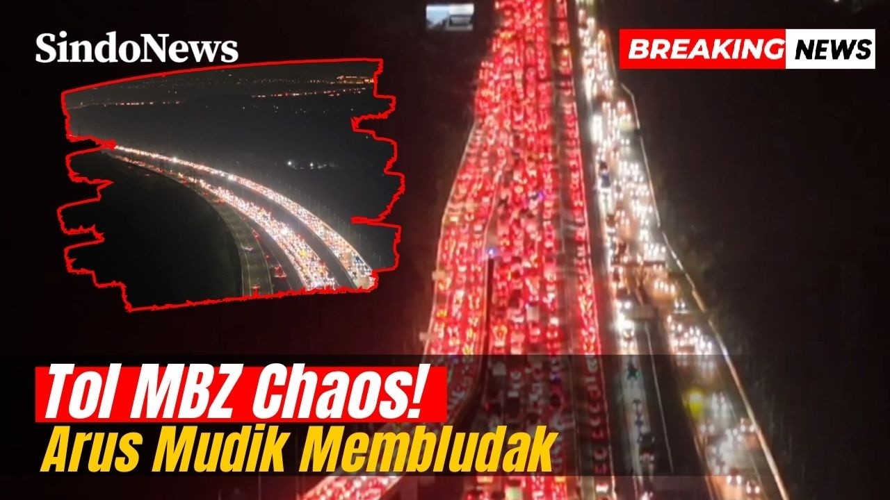Tol MBZ Chaos! Arus Mudik Membludak, Antrean Panjang Tak Terhindarkan | Breaking News | 19/03