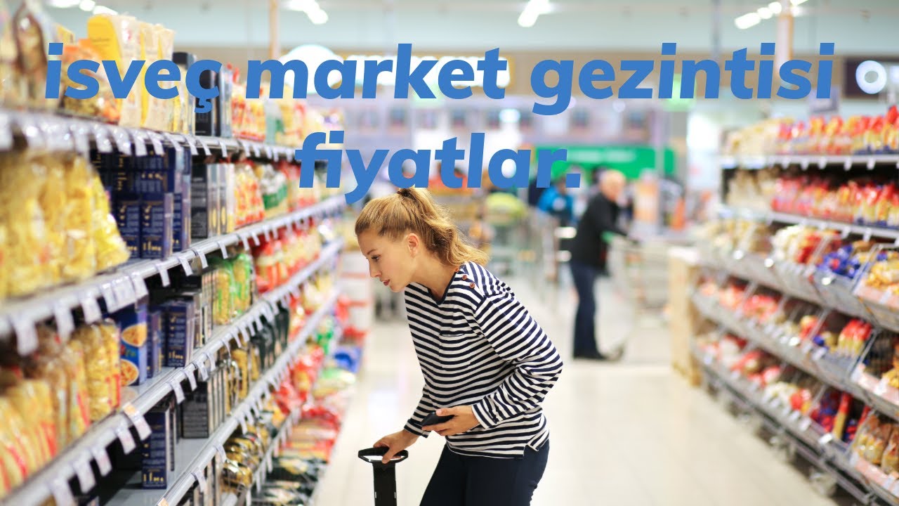 isveç market gezintisi,fiyatlar 4K 120 Fps 1. bölüm🇸🇪