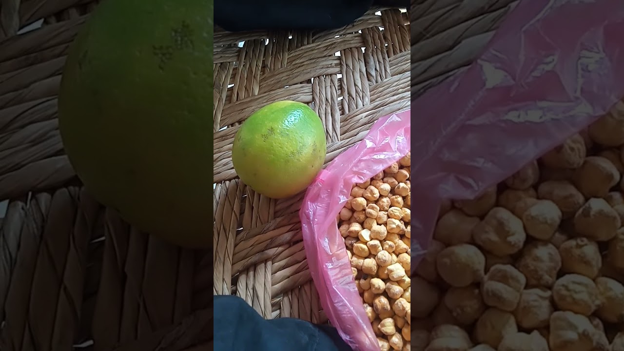 Channa lemon juice 