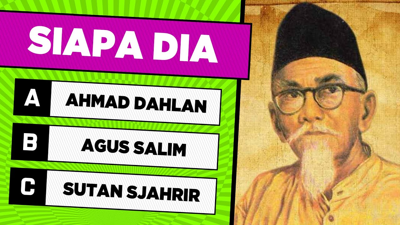 UJI SKOR 100! Tebak Gambar Pahlawan Nasional Indonesia | Kuis Pilihan Ganda (Tokoh Sejarah)