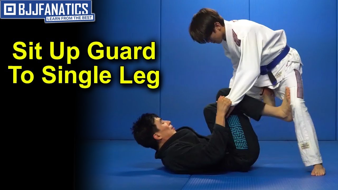 Sit Up Guard To Single Leg BJJ Techniques
