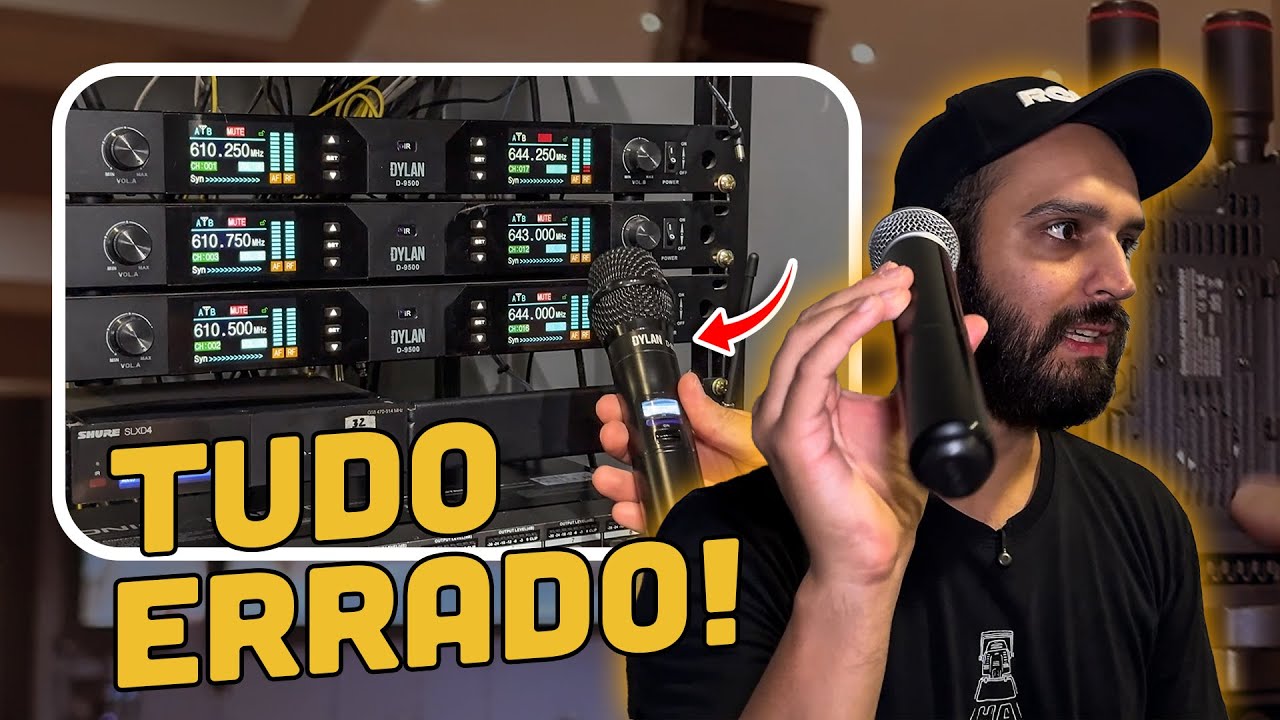 COMO RESOLVER PROBLEMAS COM MIC SEM FIO!