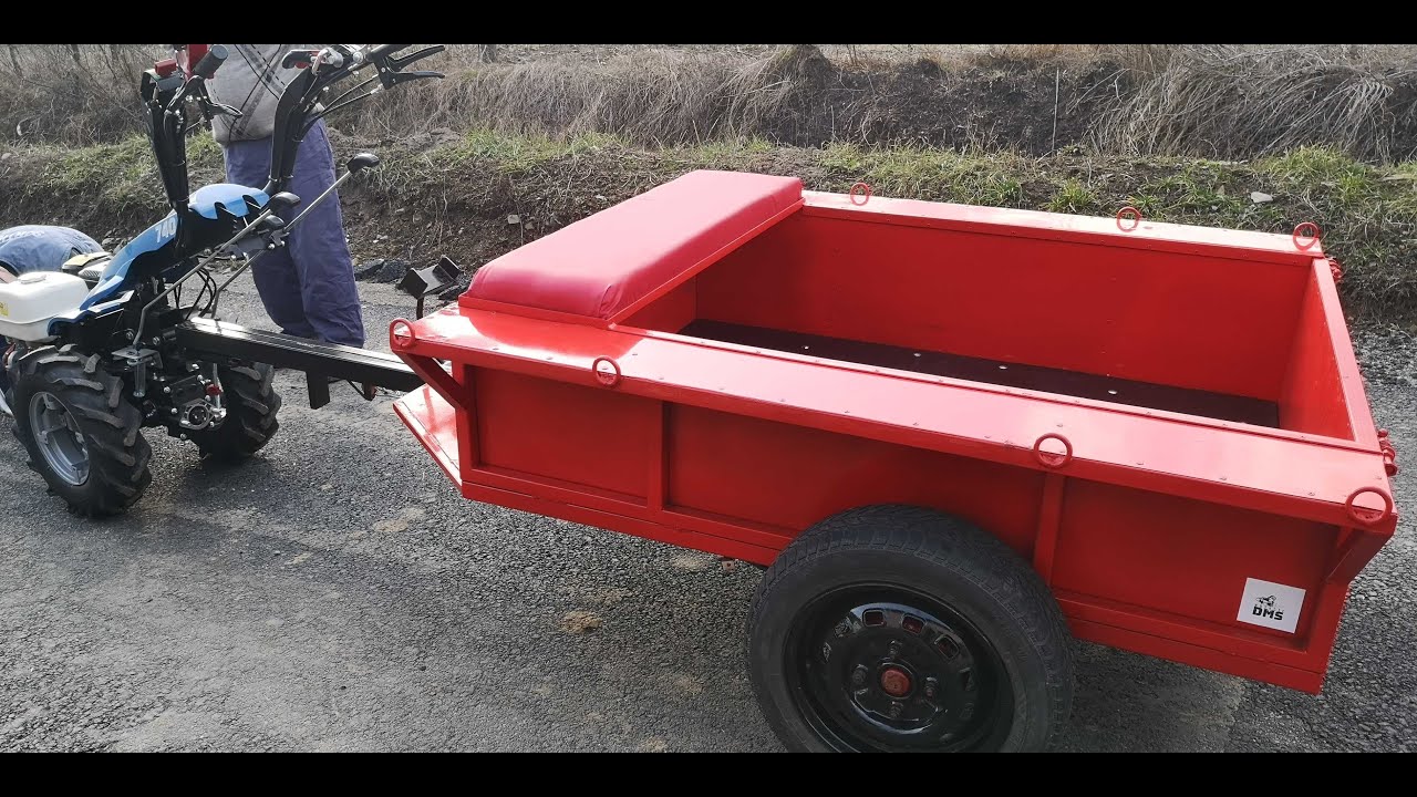 Remorca pentru Motocultor Nº 2
