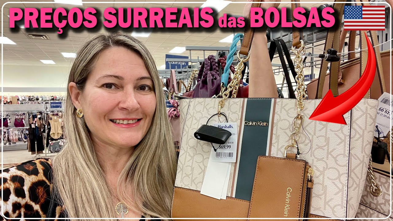PREÇOS das BOLSAS na MARSHALLS nos ESTADOS UNIDOS | OPORTUNIDADE ÚNICA de ECONOMIZAR na VIAGEM