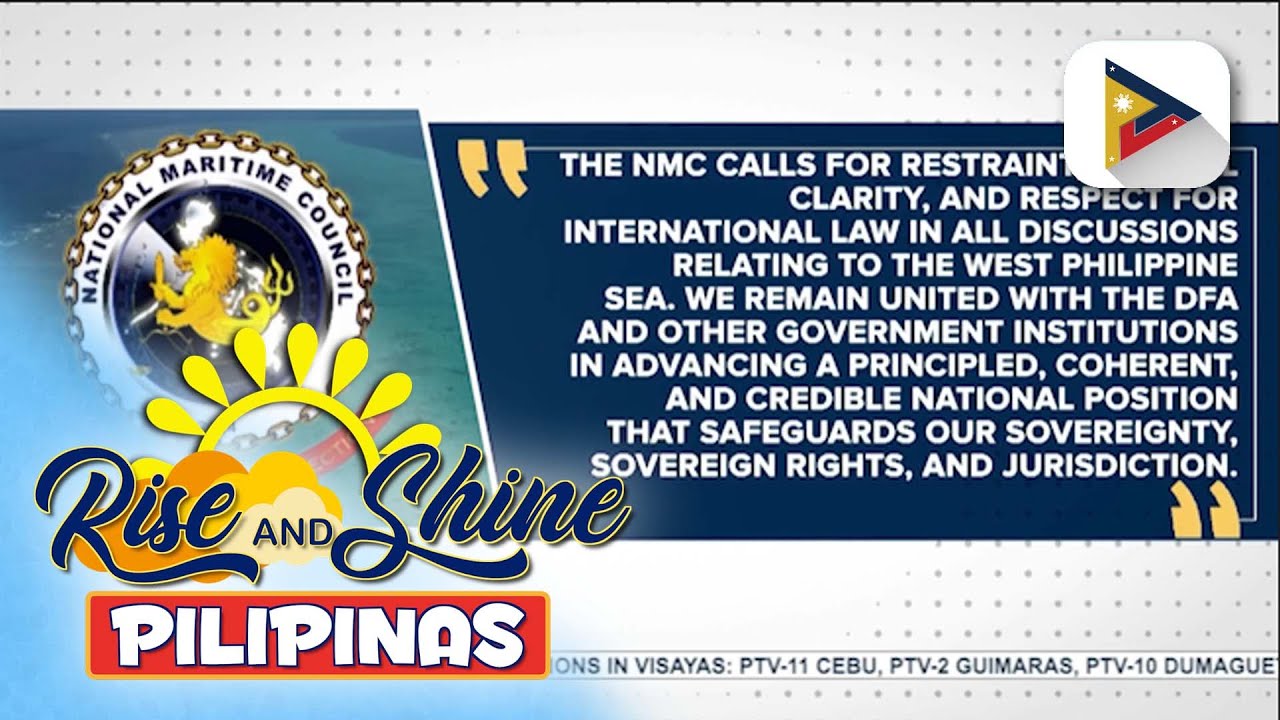 NMC, iginiit na nakatuon sa katotohanan at international law ang posisyon ng Pilipinas sa West...
