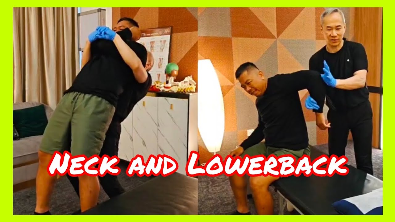 Chris Leong Treatment Neck and Lower Back Problems😱