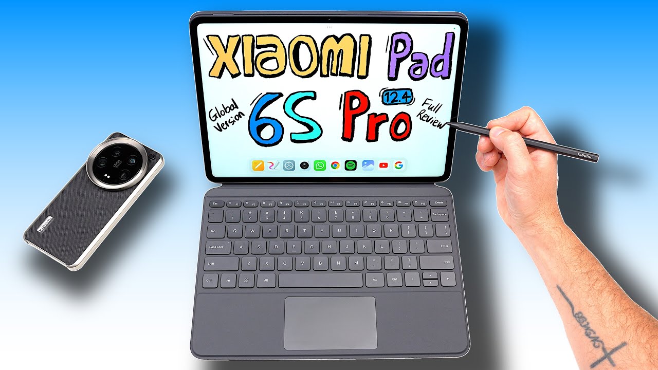 Обзор Xiaomi Pad 6S Pro 12.4: протестированы все функции и аксессуары!