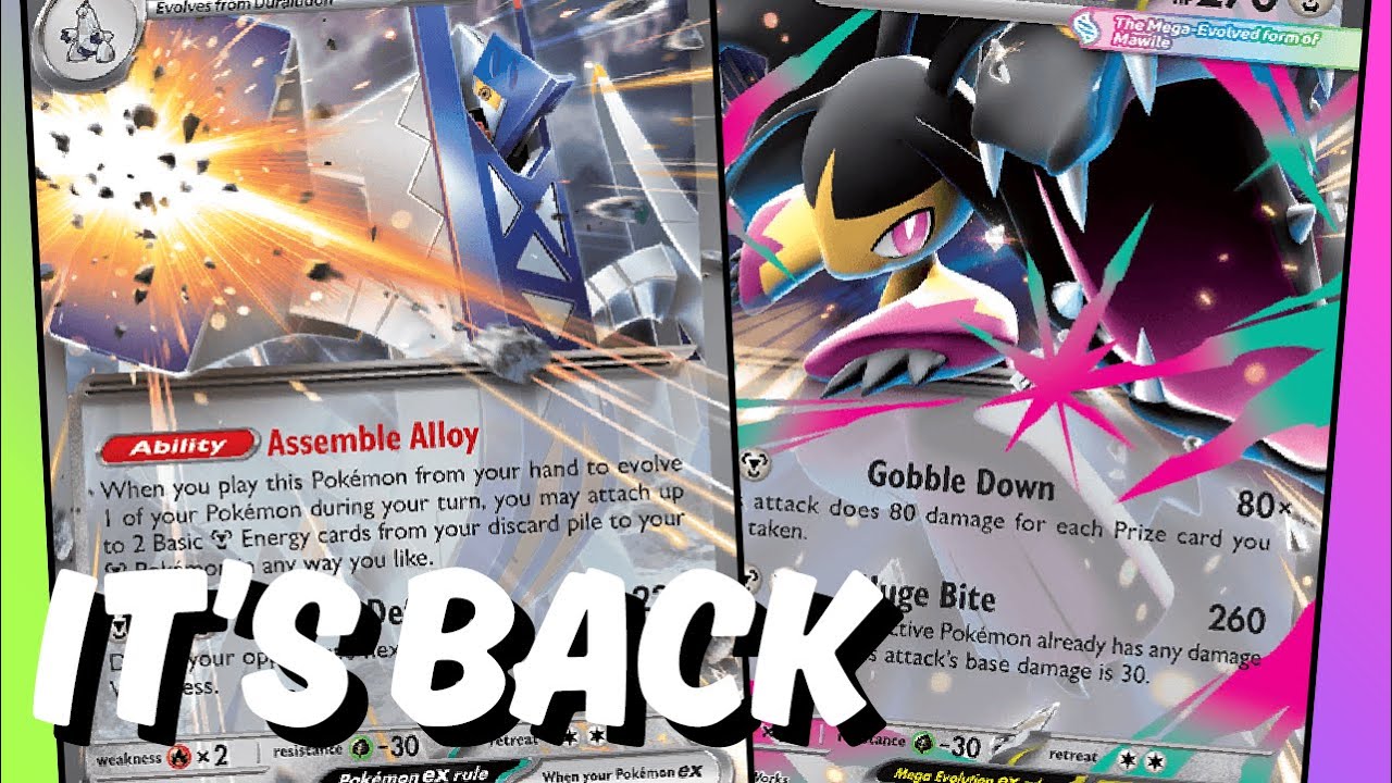 Archaludon Is Back, Thanks To Mega Mawile! - Pokémon TCG Live - Archaludon ex w. Mega Mawile ex
