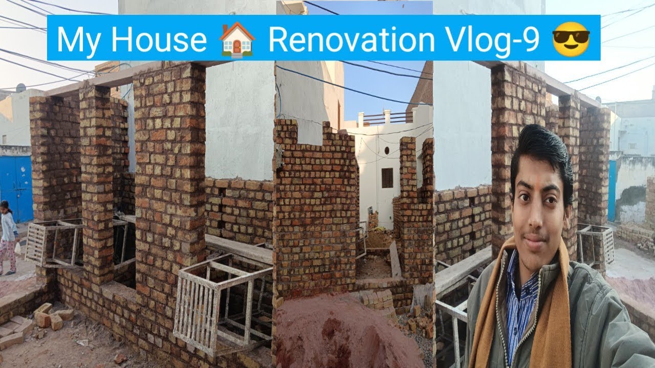 My House 🏘️ Renovation Vlog-9 👌😊 Ab Kaam Progress Me Chal Raha Hai ❤️👍✨🥳