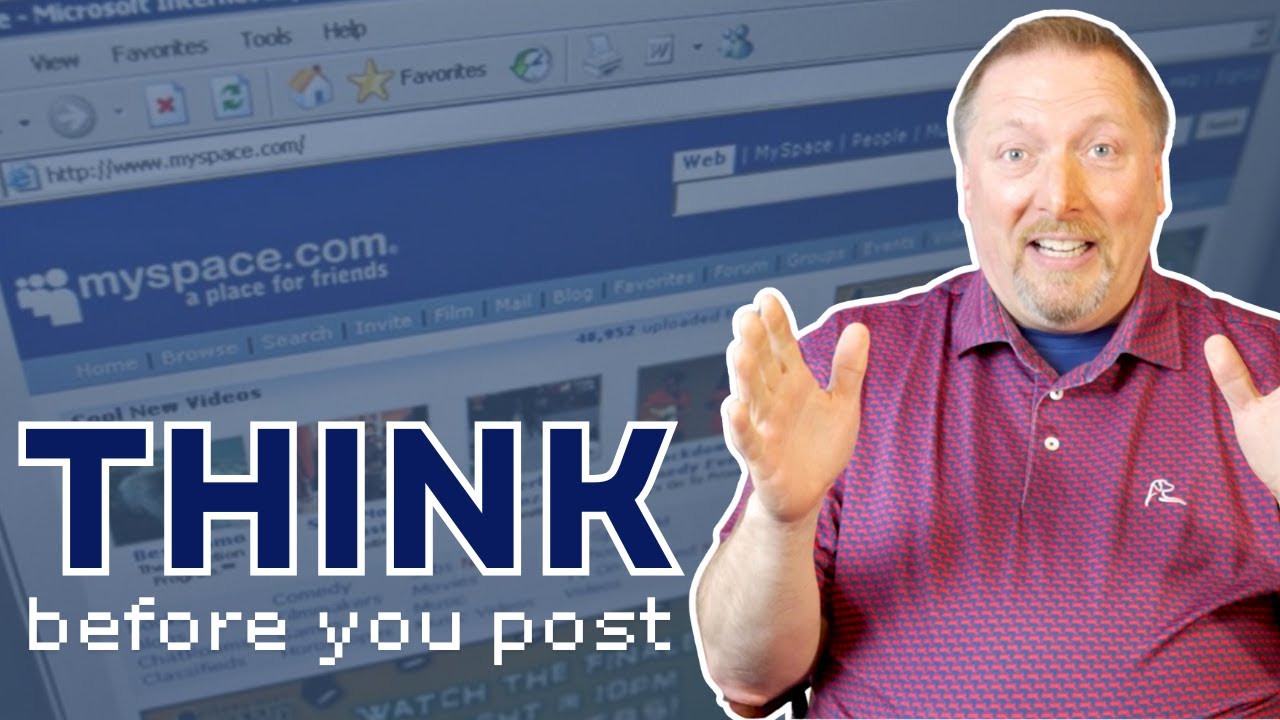 Я нашел свой старый аккаунт MySpace…