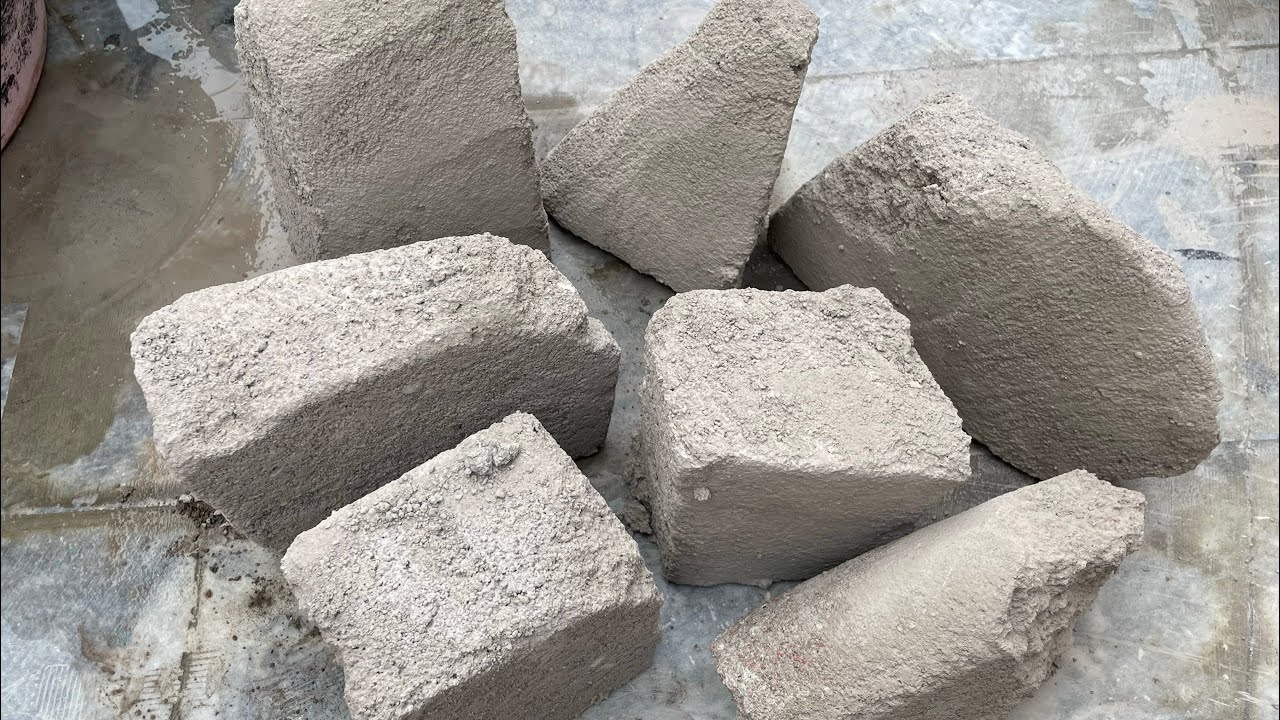 Grainy Cement My favourite dry floor crumbling ASMR