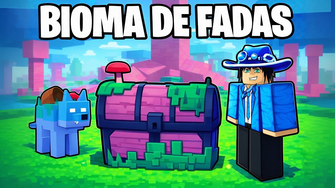 ENTREI NO NOVO BIOMA DO 99 NOITES NA FLORESTA 🧚🏻‍♀️🍄
