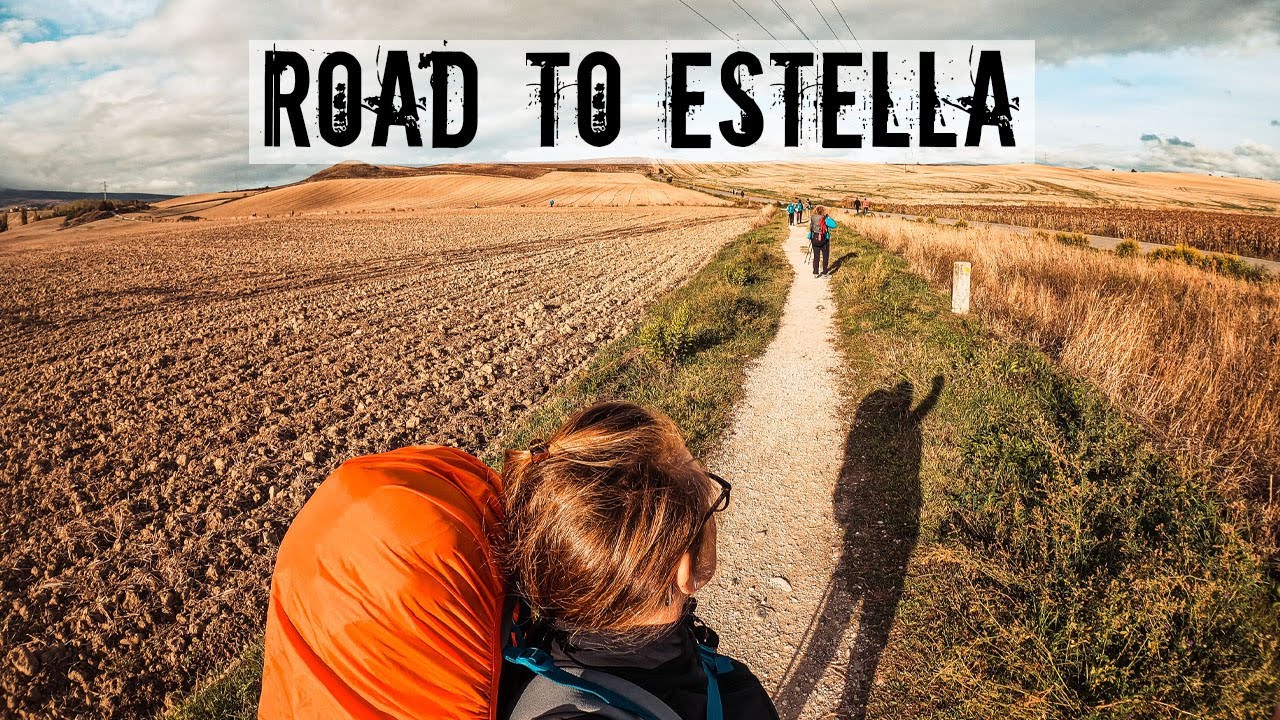 A piedi scalzi! Puente la Reina - Estella!