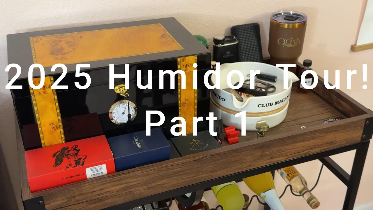 Хьюмидорный тур 2025 года, часть 1. Коллекция сигар The Naked Cigars Humidor 2000+