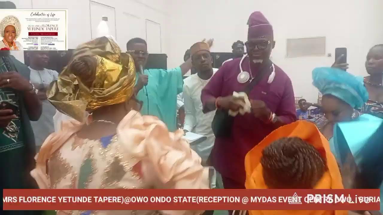 BURIAL CEREMONY OF OUR BELOVED MOTHER,GRAND MOTHER,(DCNS-MRS FLORENCE YETUNDE TAPER