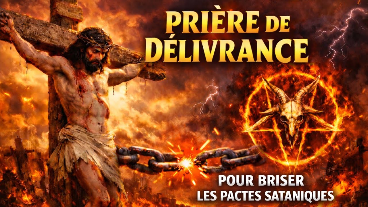 ✨️ PRIÈRE de DÉLIVRANCE pour BRISER les PACTES SATANIQUES ✨️