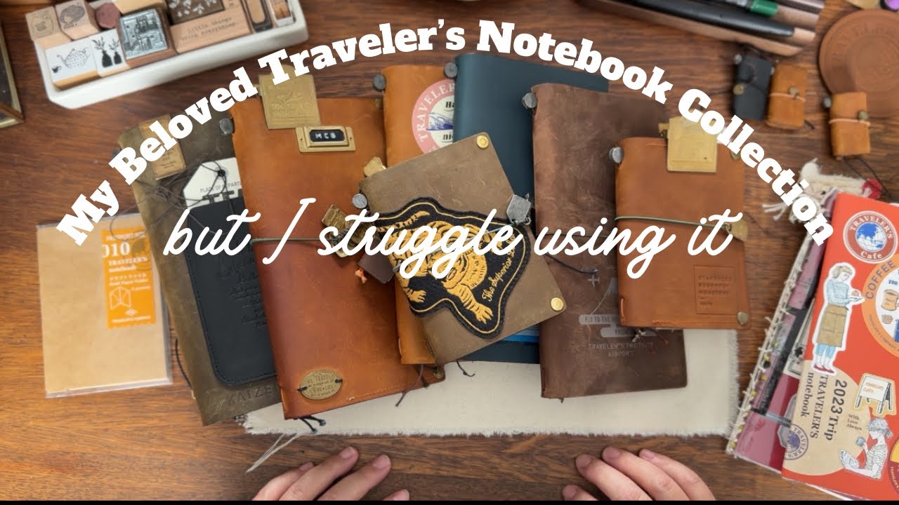Why Do I Struggle Using My Traveler’s Notebook | But I Do Love My Traveler’s Company Collection
