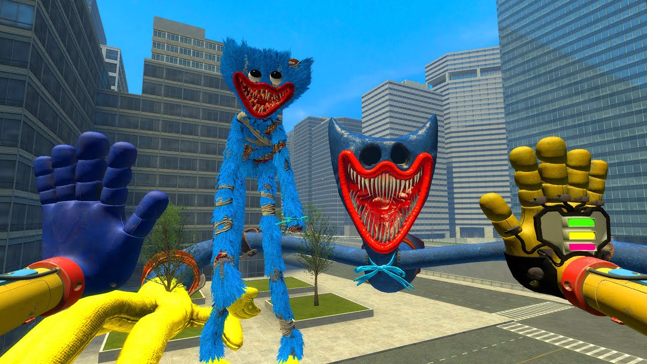 WHAT WOULD HAPPEN IF HUGGY WUGGY, THE NIGHTMARE DOG FROM POPPY PLAYTIME, APPEARED IN THE CITY?