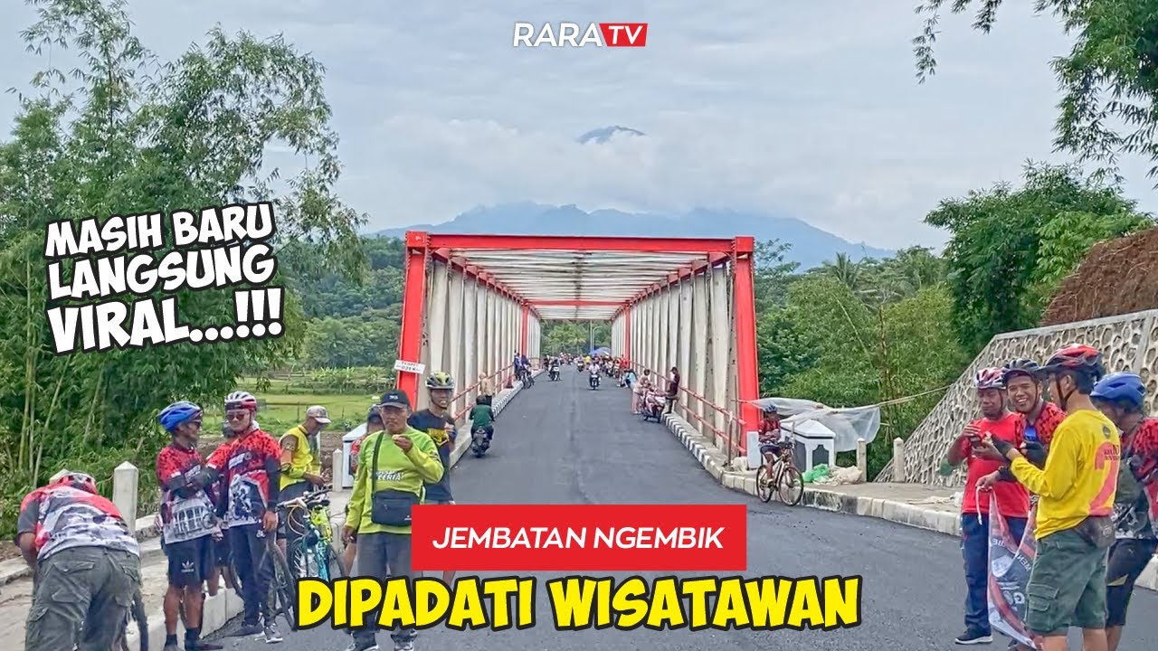 VIRAL ❗❗ JEMBATAN NGEMBIK MAGELANG JADI SPOT FOTO DENGAN VIEW MENARIK