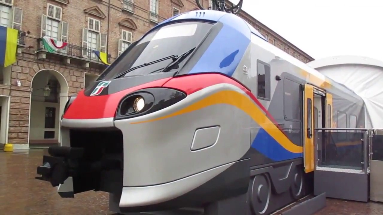 Nuovo elettrotreno  POP  di  ALSTOM  a Torino