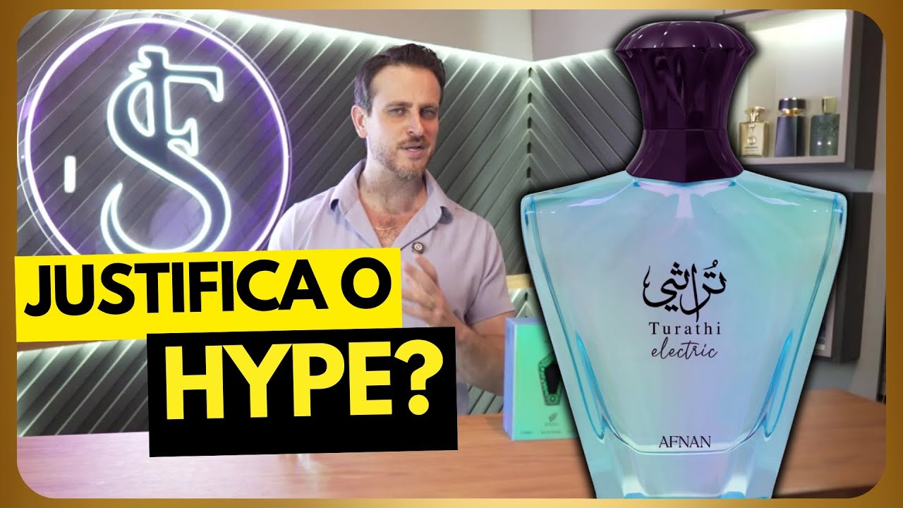 NOVO TURATHI ELETRIC de AFNAN | JUSTIFICA O HYPE?  SERÁ mesmo um CLONE do BLUE TALISMAN? #perfume