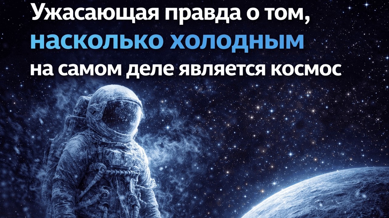 Ужасающая правда о том, насколько холодным на самом деле является космос.