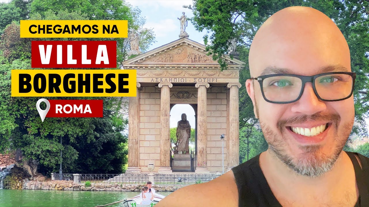 [VLOG] O MAIOR E MAIS IMPORTANTE PARQUE DE ROMA!