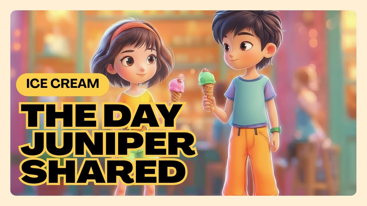 The Day Juniper Shared Her Ice Cream: A Sweet Story About Kindness, Friendship, and Sharing