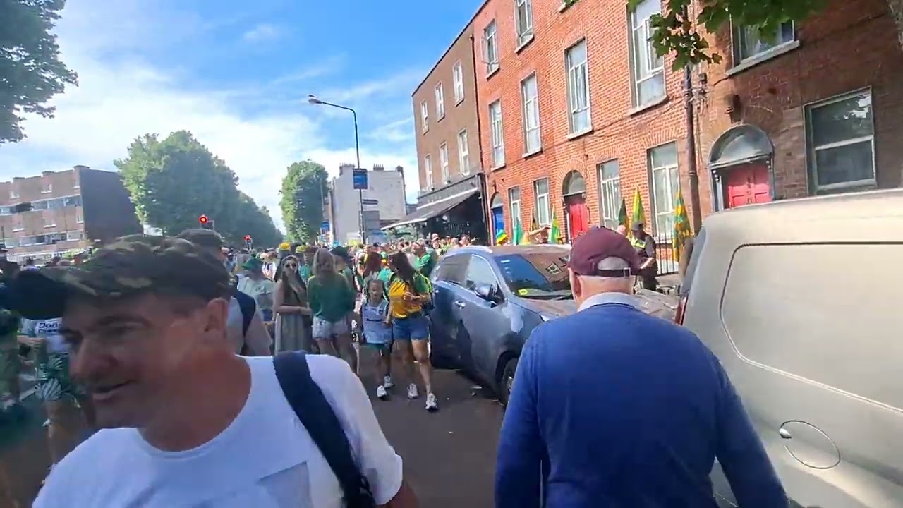 All Ireland Football Semi Final 2025 pre match. Donegal v Meath with crowd 80k+ #realirishculture