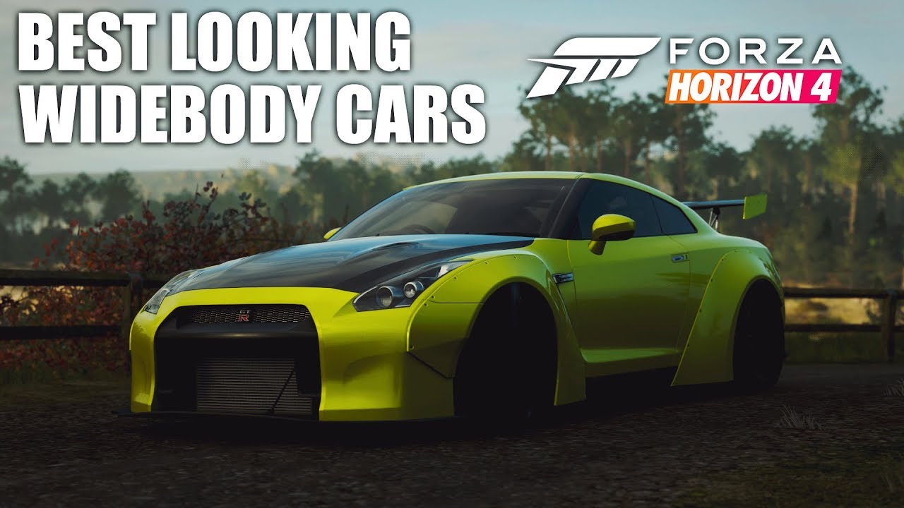 Forza Horizon 4 | 10 Best Looking Widebody Cars [Part 1]