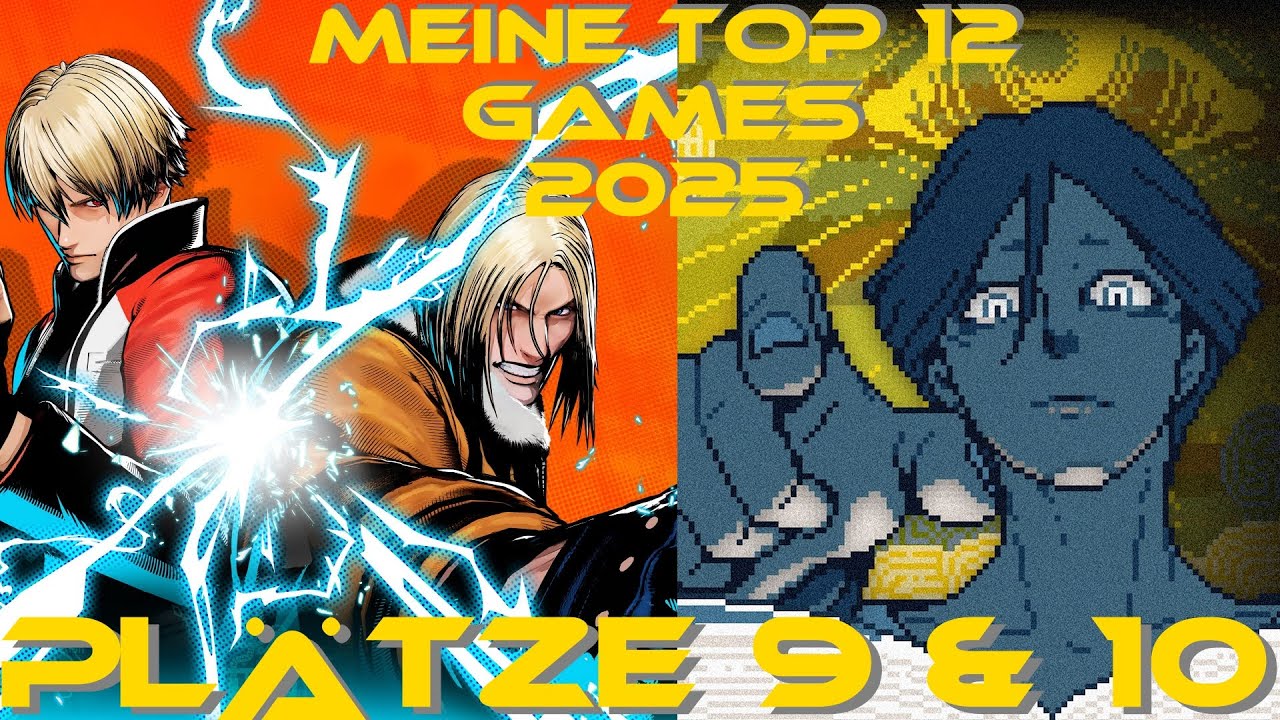Meine Top 12 Games 2025 - Plätze 9 & 10