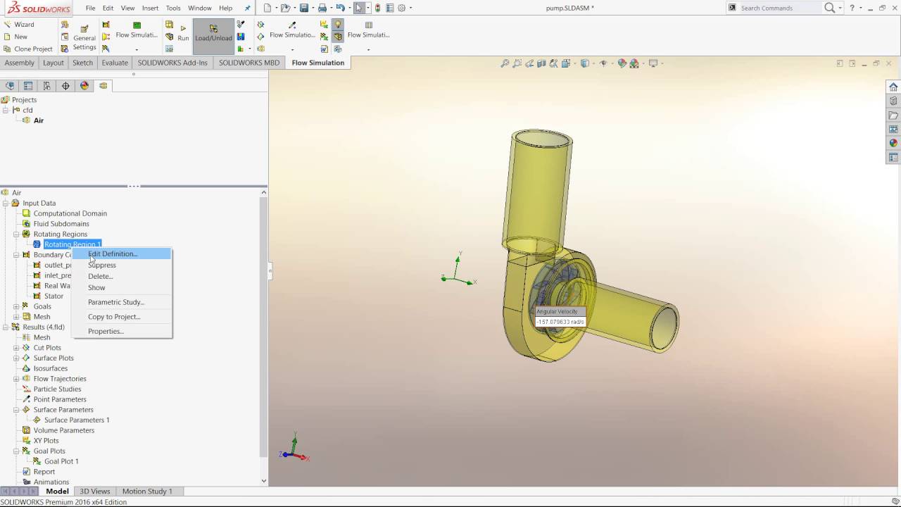 Why SolidWorks Flow Simulation - Suction Pump Simulation