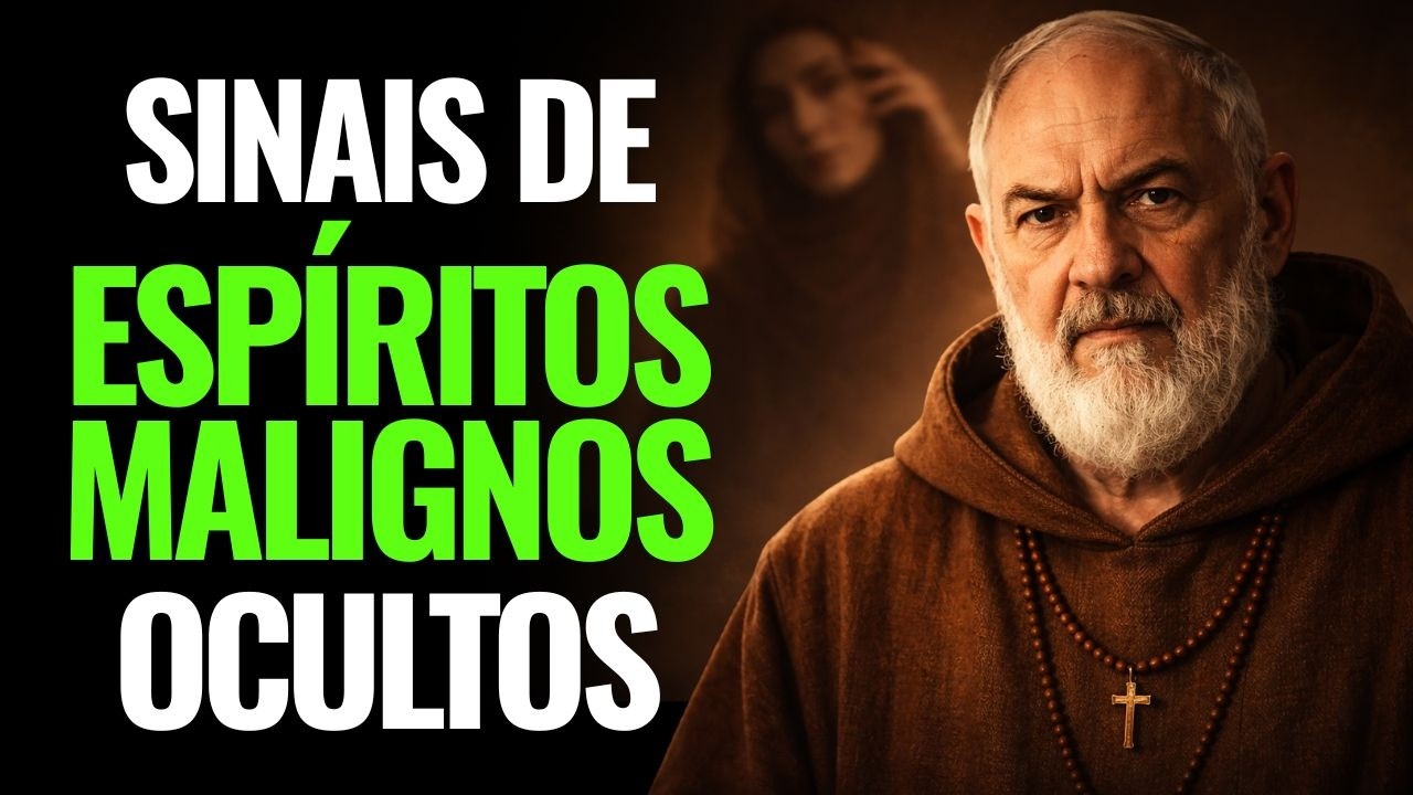 PADRE PIO | 3 SINAIS DE ESPÍRITOS MALIGNOS EM FORMA HUMANA — AFASTE-SE DESSAS PESSOAS