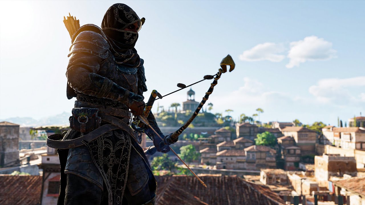 Assassin's Creed Origins - Master Black Hook Assassin Epic Stealth Kill and Combat Gameplay