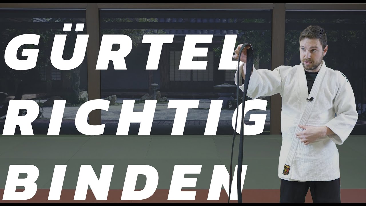 Gürtel richtig binden - Tutorial & Tipps