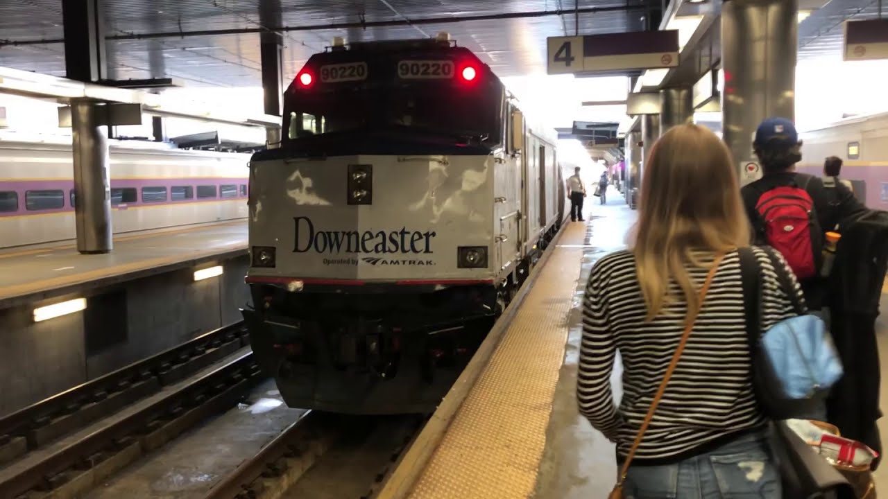 Amtrak Downeaster #683 Full Ride From Boston North Station to Brunswick [8-10-20]