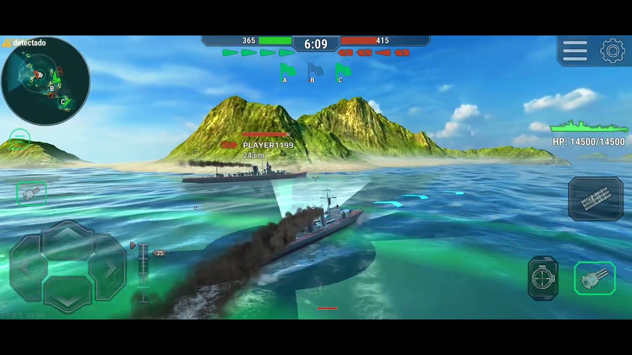 Jugando warships universe