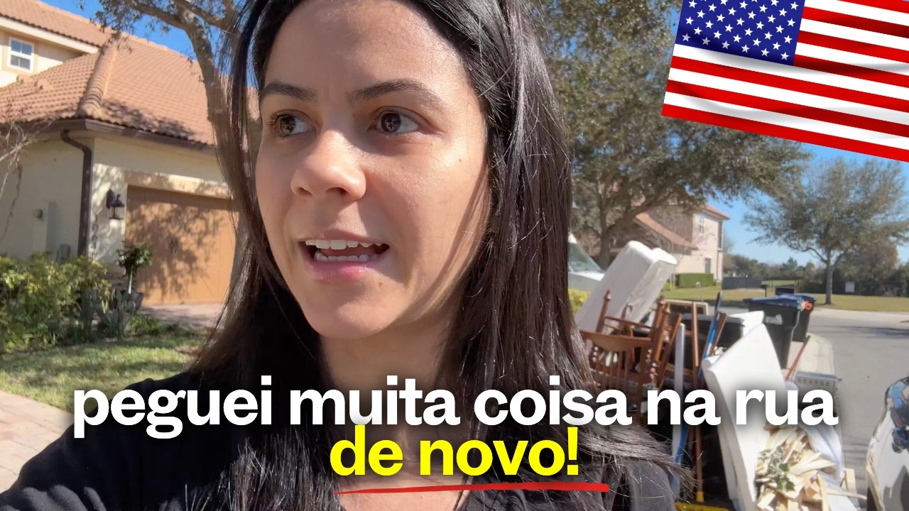 O que meus vizinhos JOGARAM NO LIXO! Economizei mais de 300 DÓLARES