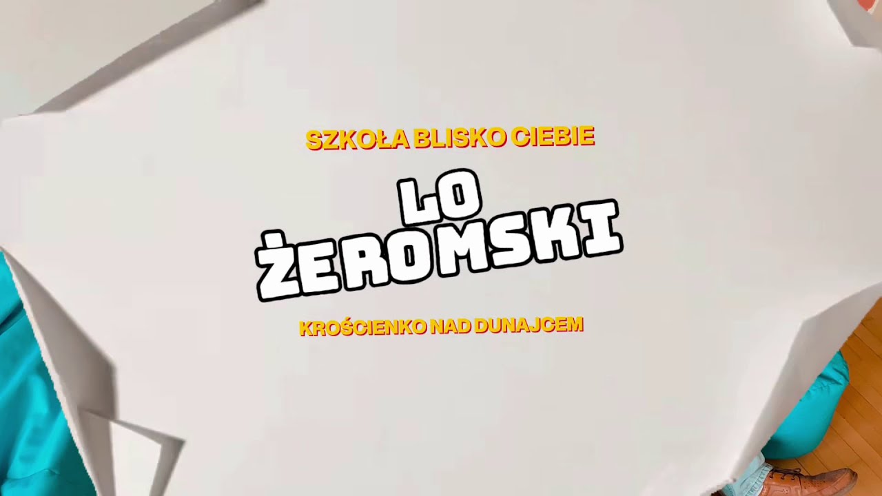 Zapraszamy do naszej szkoły. LO Żeromski w Krościenku nad Dunajcem.
